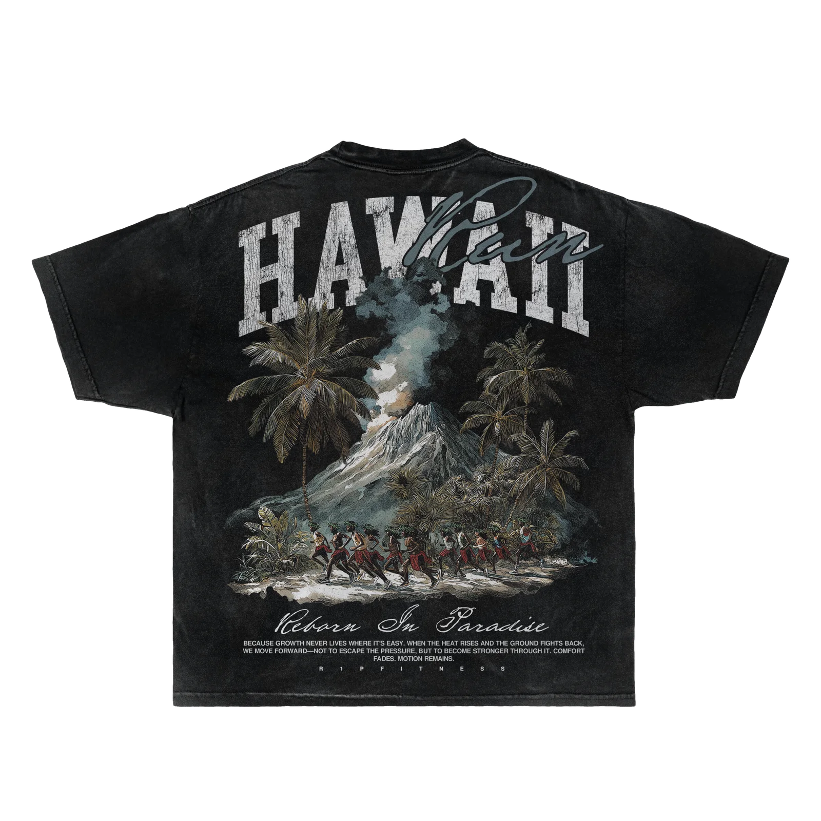 Hawaii Ohana Journey Tee | R1PFITNESS Reborn In Paradise — R1P FITNESS